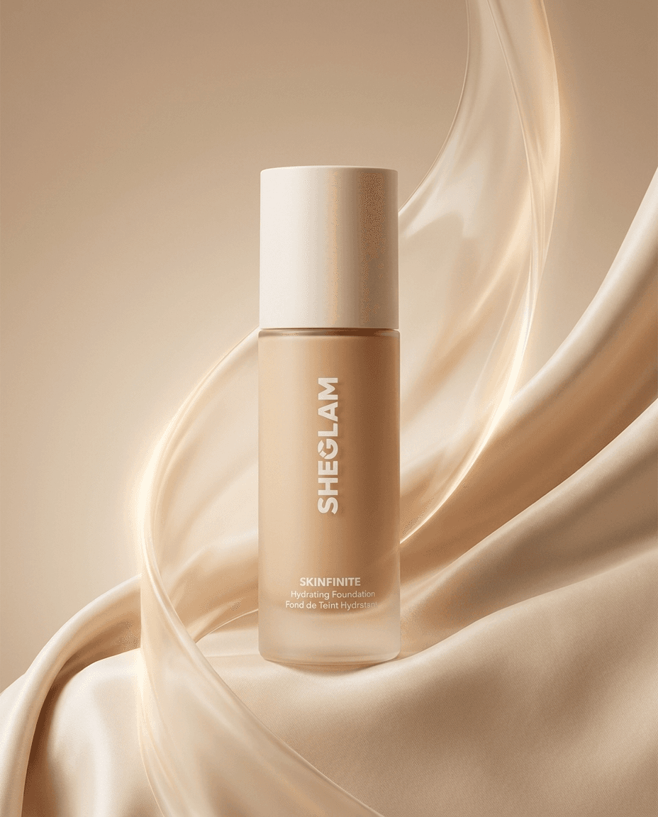 کرم پودر شیگلم مدل اسکین‌فینیت (SHEGLAM Skinfinite High-Coverage)