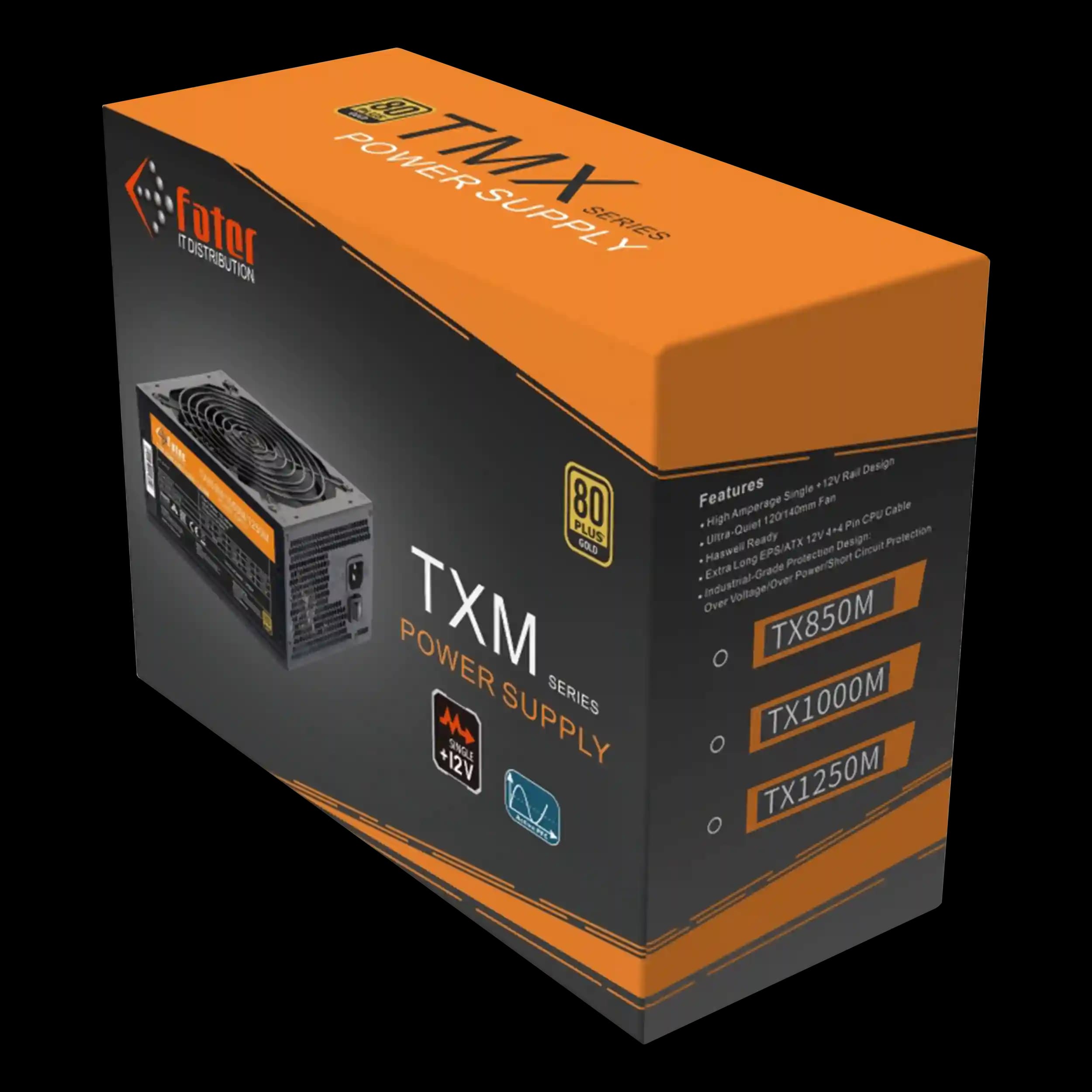 پاور کامپیوتر 1250 وات فاطر مدل Fater TX1250M 80+ GOLD — تصویر ۹