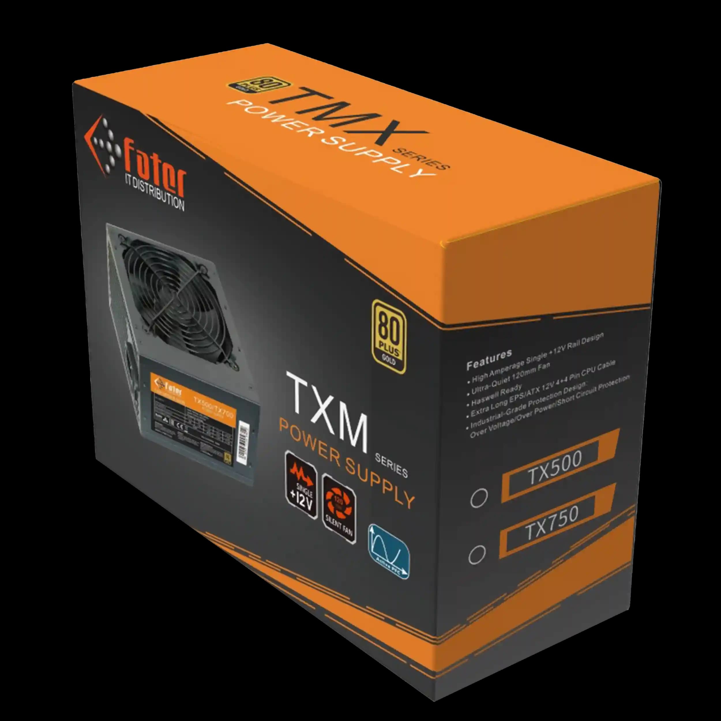 پاور کامپیوتر 750 وات فاطر مدل Fater TX750 80+ GOLD — تصویر ۸
