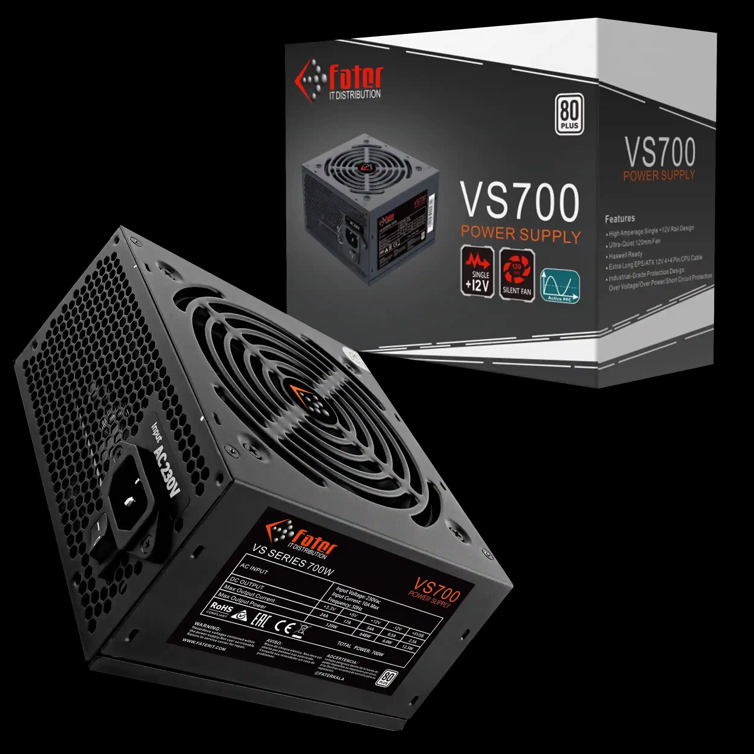 پاور کامپیوتر 700 وات فاطر مدل Fater VS700 80Plus — تصویر ۱۱