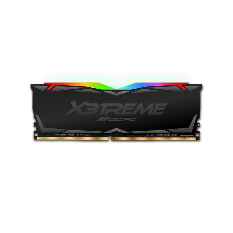 رم کامپیوتر OCPC X3 RGB Black 32GB (8GBx4) 3200 CL16 آواژنگ