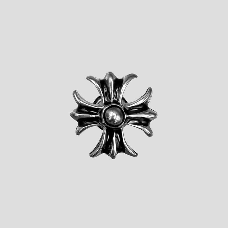 پیرسینگ کروم هارتز مدل Big Cross کد Hsn-626d3 — تصویر ۳