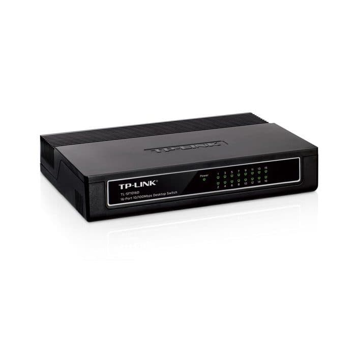 سوییچ 16 پورت مگابیتی تی پی-لینک TP-LINK TL-SF1016D استوک — تصویر ۷