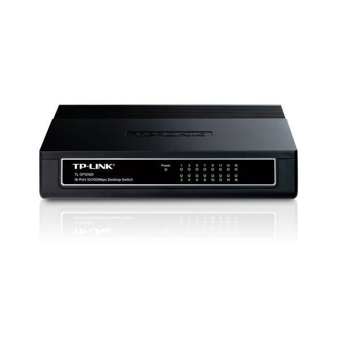 سوییچ 16 پورت مگابیتی تی پی-لینک TP-LINK TL-SF1016D استوک