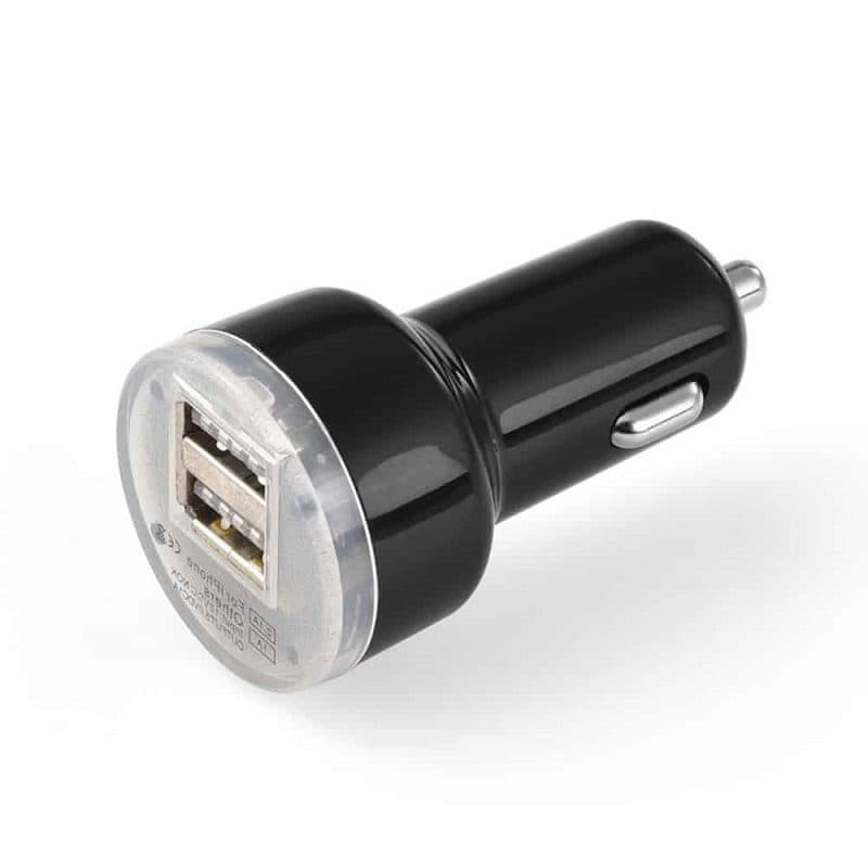 شارژر فندکی مینی مدل Mini 2.1A Dual USB Port — تصویر ۳