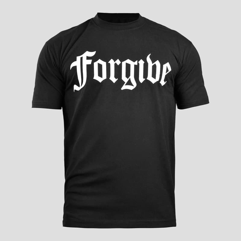 تیشرت طرح فرشته مدل Forgive کد Abl-571d2 رنگ مشکی — تصویر ۱۱