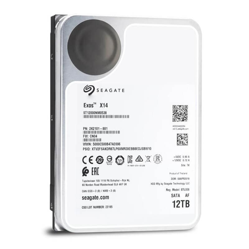 هارد اینترنال سیگیت Seagate ST12000NM0538 Exos X14 12TB کارکرده