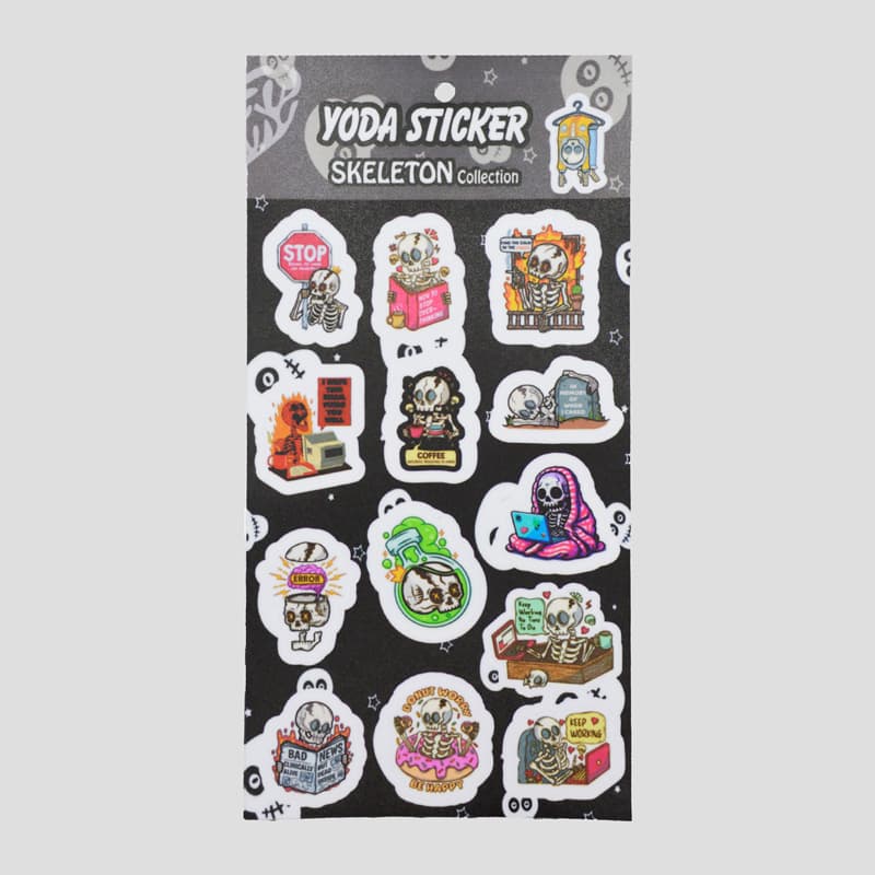 استیکر اسکلتی مدل Cute Skeletons کد Hsm-006d9