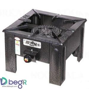 اجاق 30*30 رویه چدن