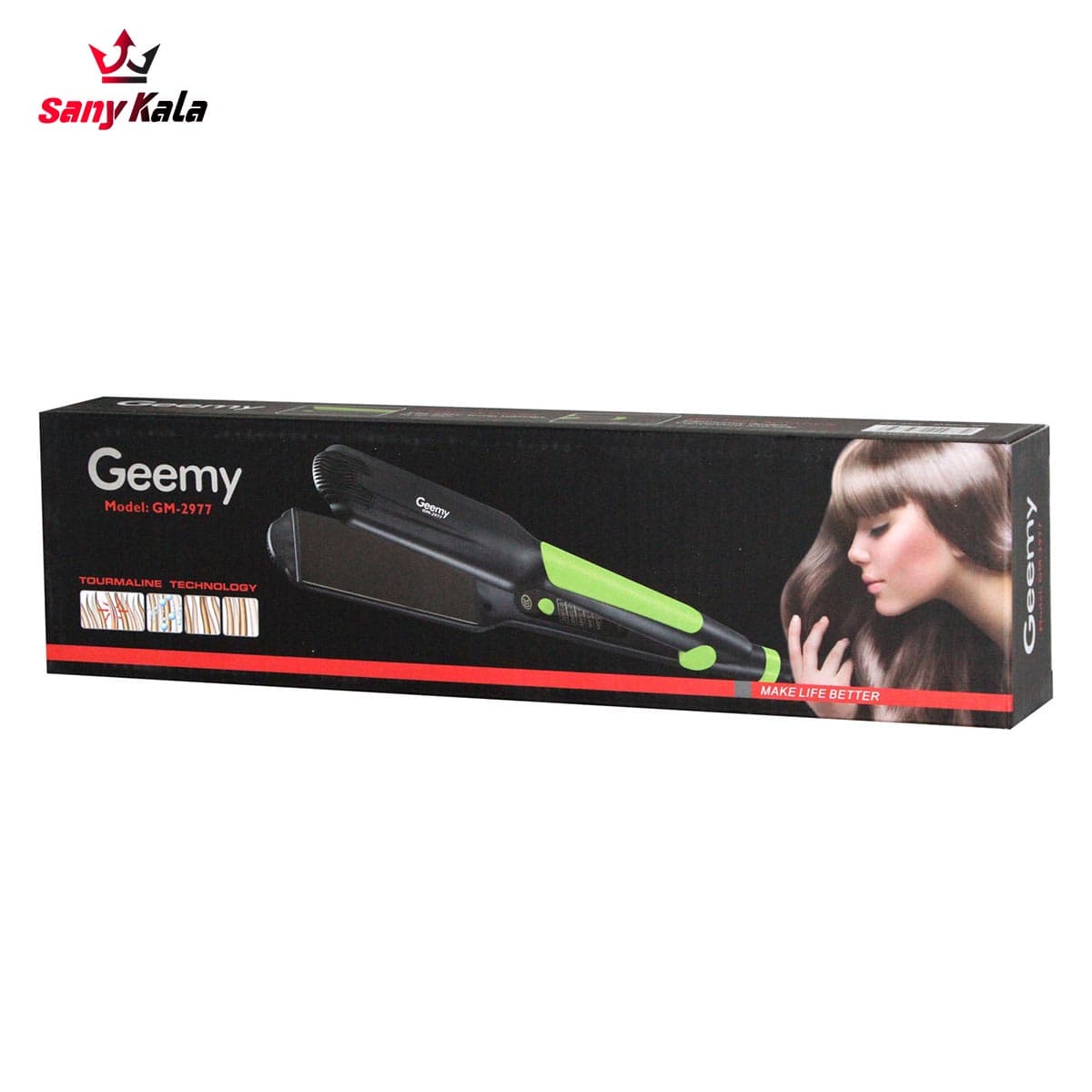 دستگاه ویو جیمی(حالت دهنده مو) Geemy مدل GM-2977 — تصویر ۶