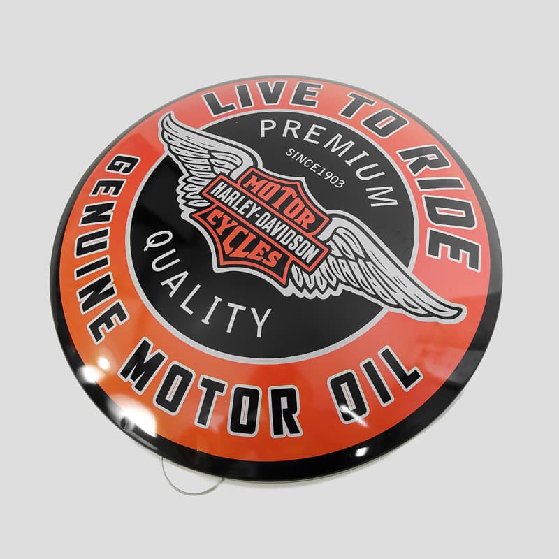 تابلو فلزی هارلی دیویدسون مدل Harley Logo کد Njd-397d1 — تصویر ۷