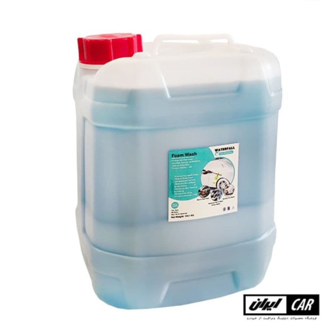 شامپو فوم و کف کارواش 10 لیتری خودرو واترفال Waterfall Car Wash Foam Shampoo