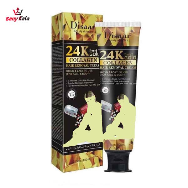 کرم موبر گیاهی دیسار Disaar مدل ۲۴K Gold