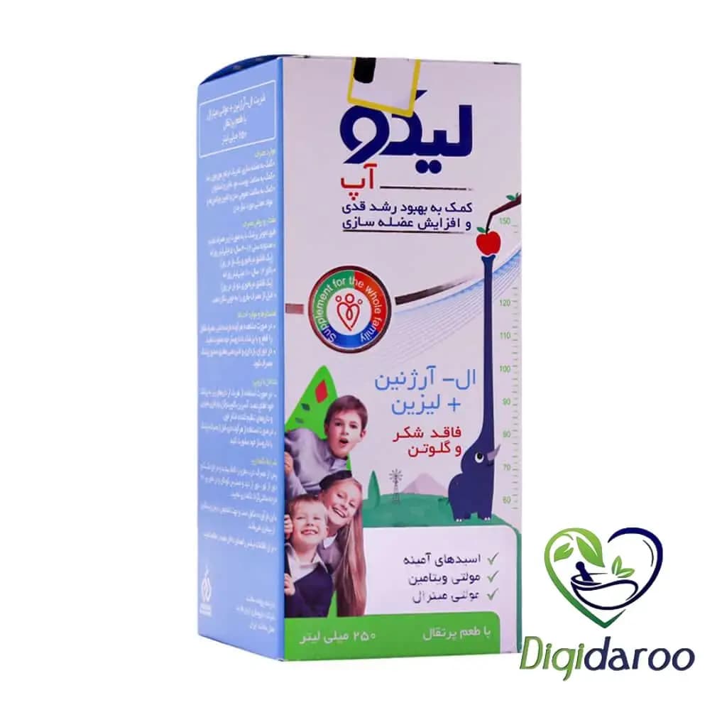 شربت لیکو آپ (Liqo Up) ابیان فارمد 250 میلی لیتری — تصویر ۴