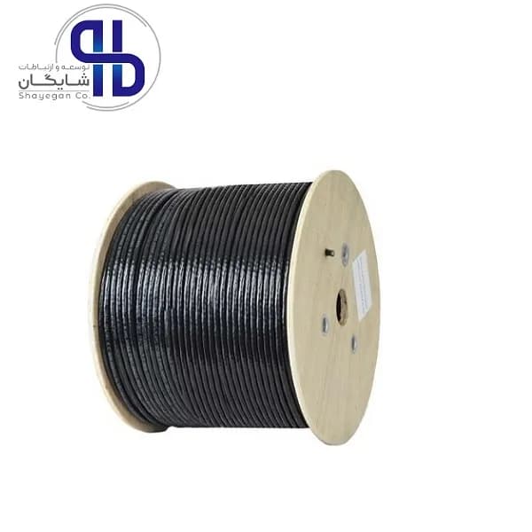 کابل شبکه نگزنس Cat6 SFTP Outdoor با 2 روکش PVC + PE حلقه 305 متری تست پرمننت — تصویر ۳