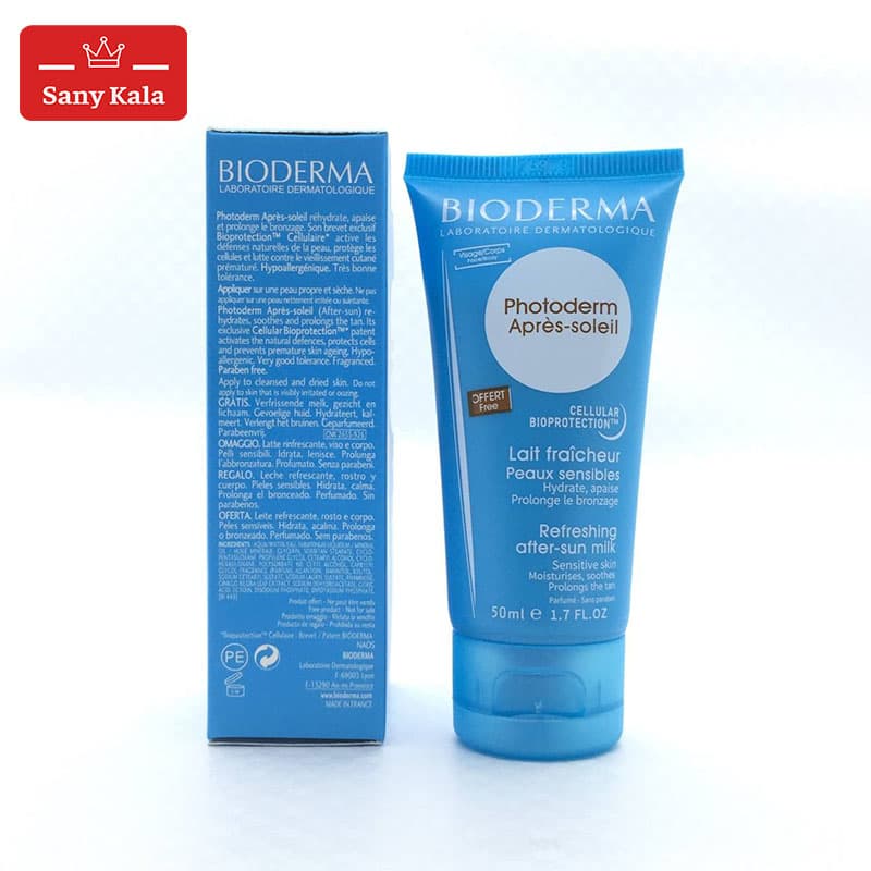 کرم آبرسان قوی بایودرما Bioderma مدل فتودرم Photoderm Apres-Soleil