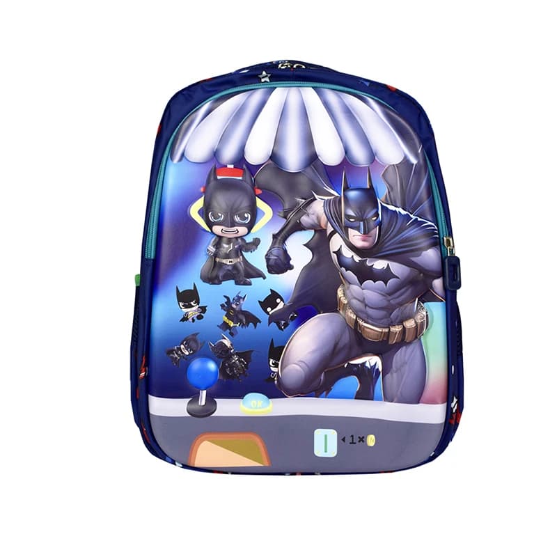 کوله پشتی مهدکودکی پسرانه طرح برجسته مدل Batman