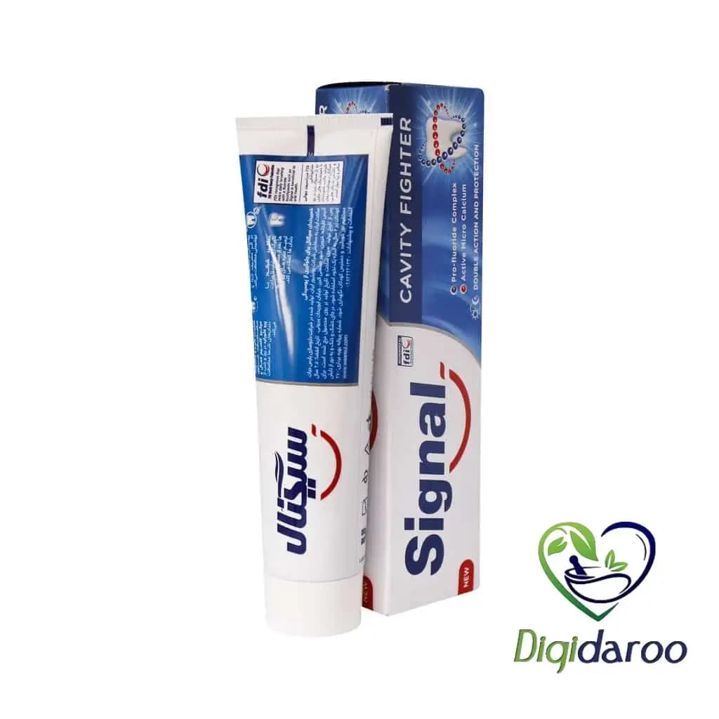 خمیر دندان ضد پوسیدگی (Cavity Fighter) سیگنال 100 میلی لیتری (نعنایی) — تصویر ۵