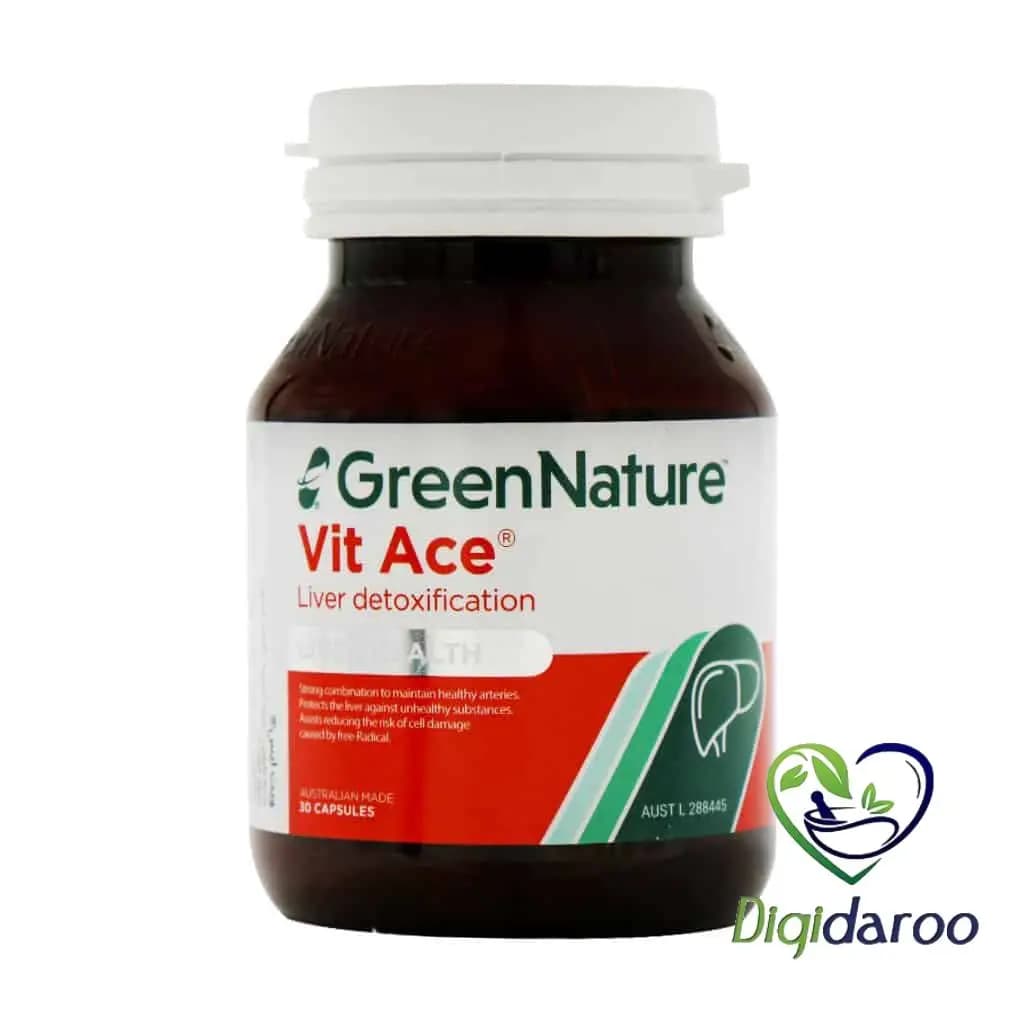 کپسول ویت ایس (Vit Ace) گرین نیچر 30 عددی — تصویر ۵