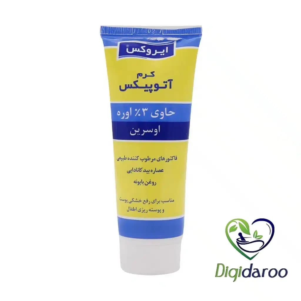 کرم آتوپیکس اوره 3% ایروکس ۷۵ گرمی — تصویر ۵