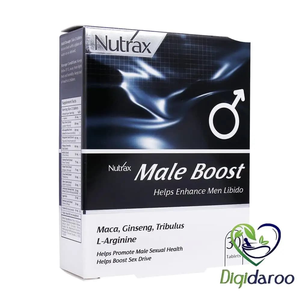 قرص میل بوست (Male Boost) نوتراکس 30 عددی — تصویر ۲