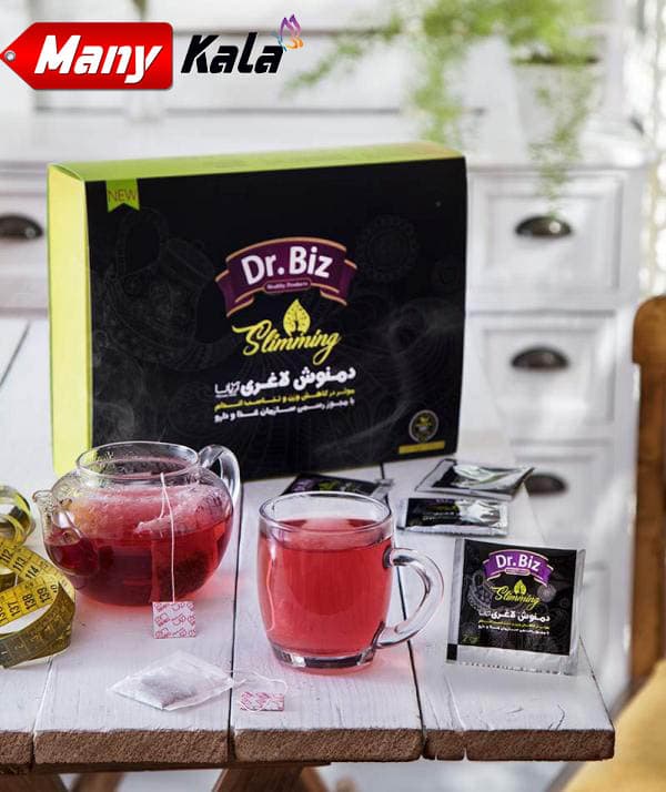 دمنوش لاغری بسته ۱۲۰ تی بگ دکتر بیز Dr.BIZ — تصویر ۹