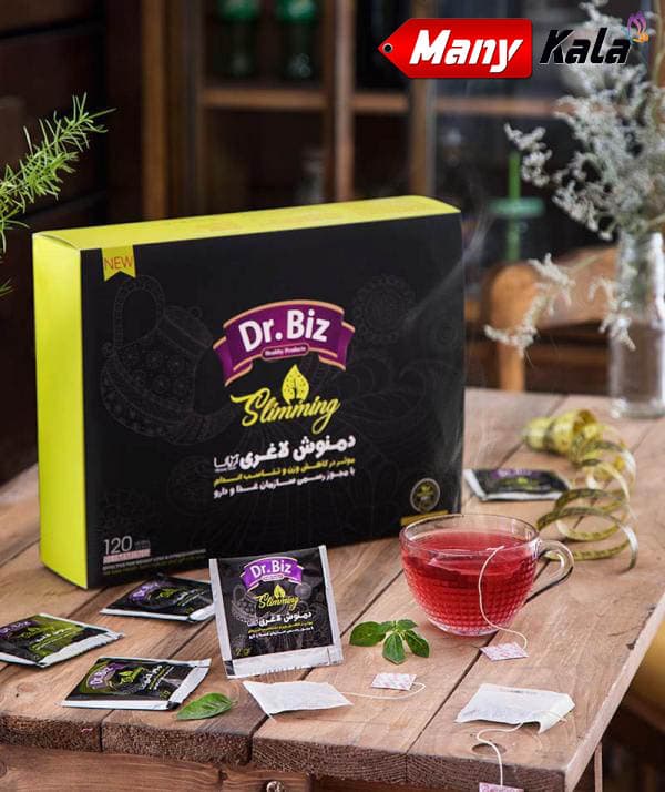 دمنوش لاغری بسته ۱۲۰ تی بگ دکتر بیز Dr.BIZ — تصویر ۱۰