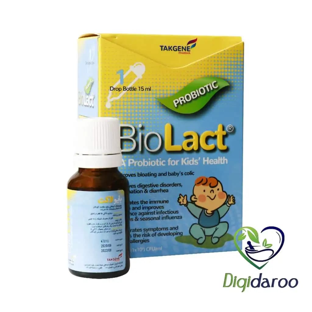 قطره بایو لاکت (Bio Lact) تک ژن فارما 15 میلی لیتری — تصویر ۲