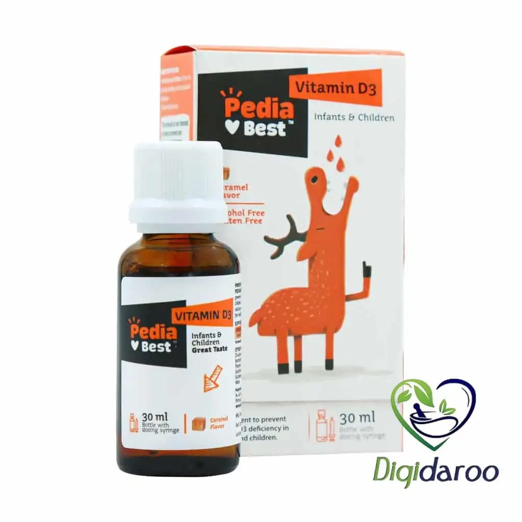 قطره ویتامین D3 پدیابست 30 میلی لیتری — تصویر ۵