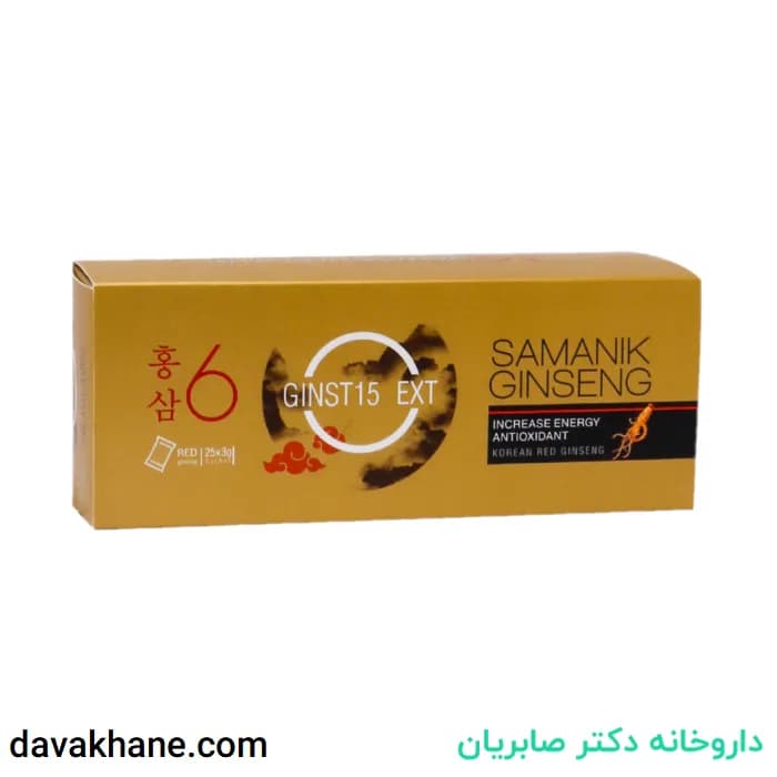 ساشه جینسینگ سمانیک 25 عددی — تصویر ۵