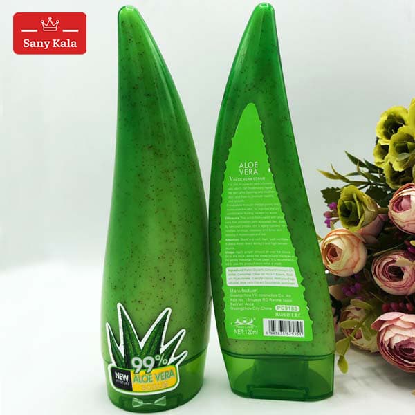 اسکراپ شنی شاخه ای آلوئه ورا ALOE VERA 99% (اصل) 260 میلی لیتر
