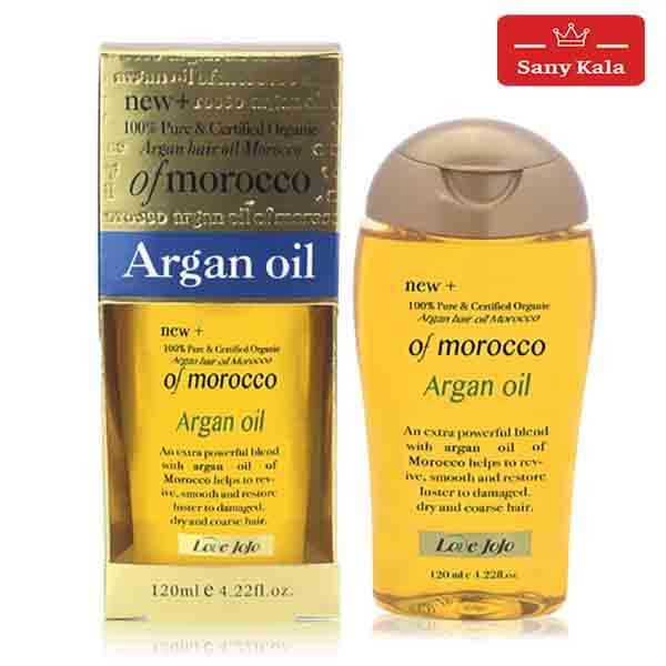 روغن آرگان لاو جوجو LOVE JOJO حجم ۱۲۰ میلی لیتر