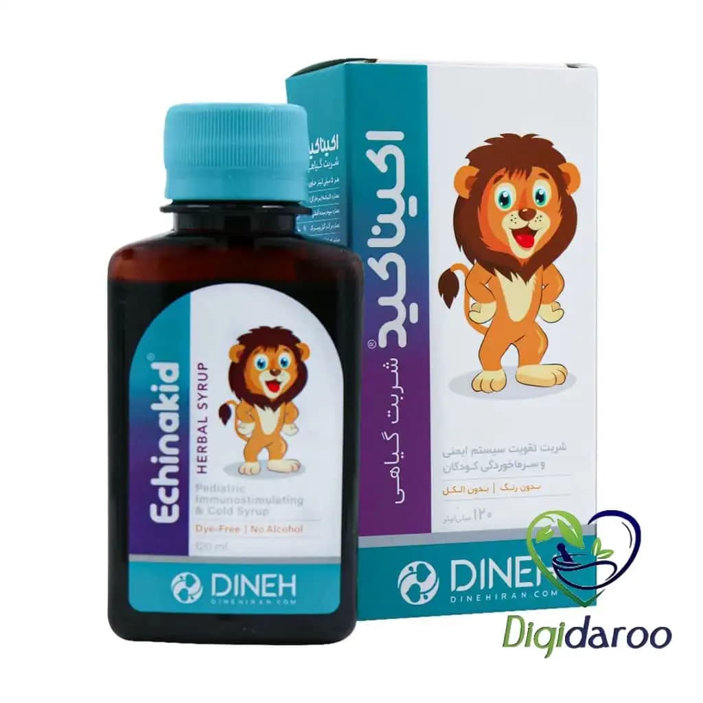شربت گیاهی اکیناکید دینه 120 میلی لیتری — تصویر ۲