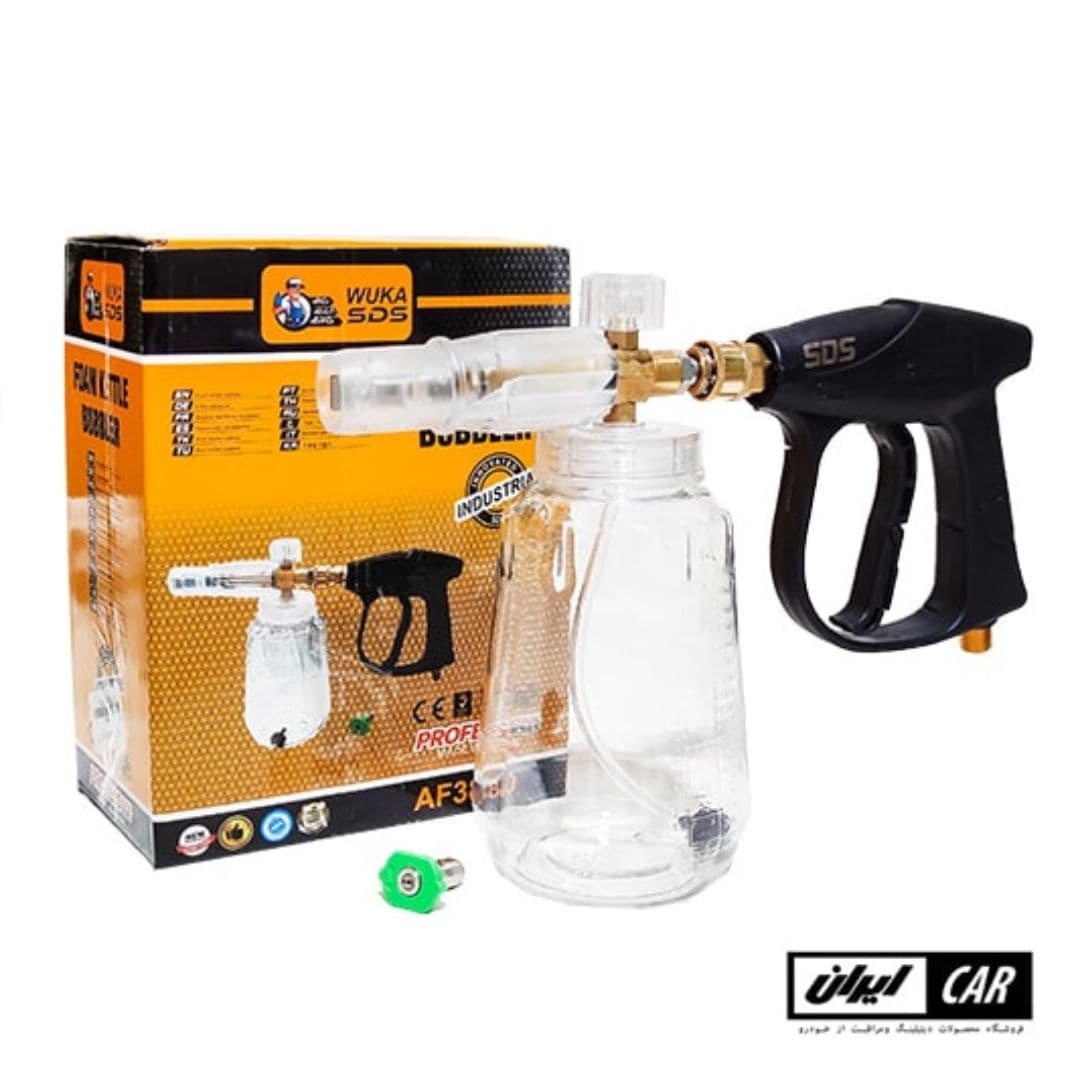 دستگاه کف پاش فوم کارواش مدل wuka sds gun foam