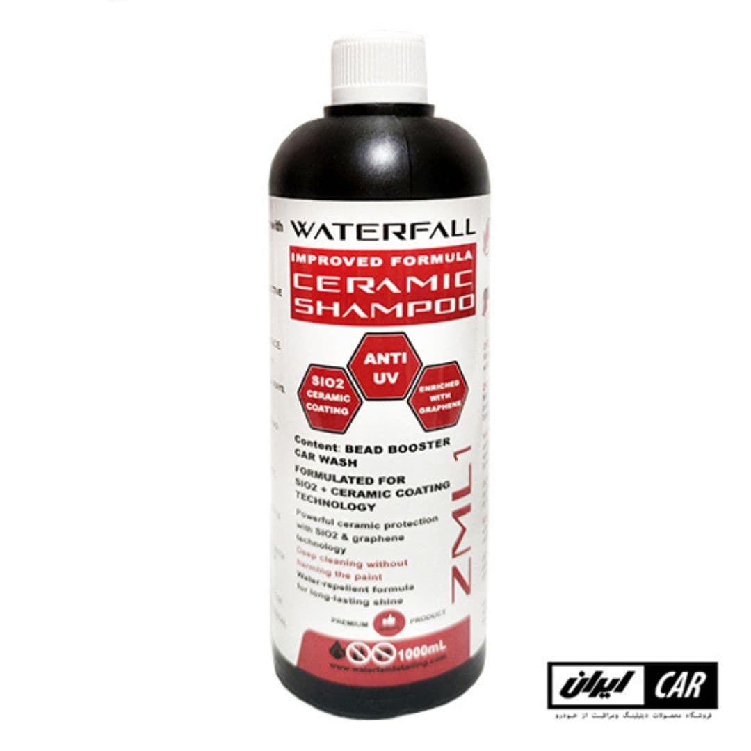 شامپو مخصوص شستشوی بدنه خودرو نانو سرامیک شده واترفال مدل Waterfall Ceramic Shampoo Car — تصویر ۲
