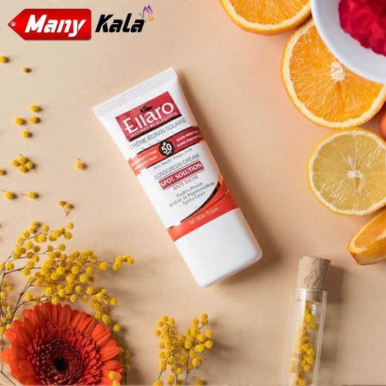 کرم ضد آفتاب و ضد لک الارو بیرنگ مدل Spot Solution با +SPF 50 حجم 40 میلی لیتر — تصویر ۷