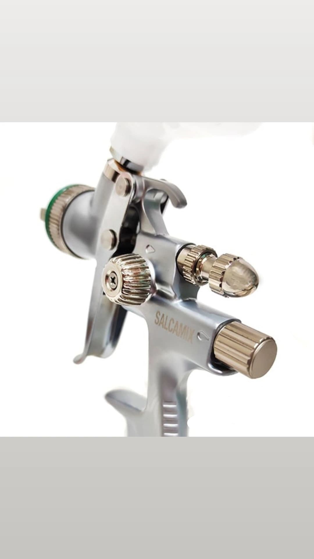 پیستوله فوق حرفه ای سه تنظیم سالکامیکس HVLP مدل Jet 1200 — تصویر ۸