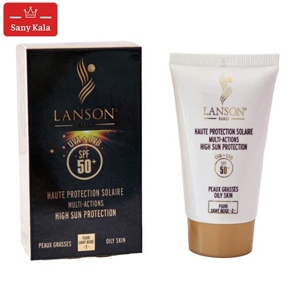 کرم ضد آفتاب لانسون مدل Multi Action شماره 2 با +SPF50 حجم 40 میلی‌لیتر