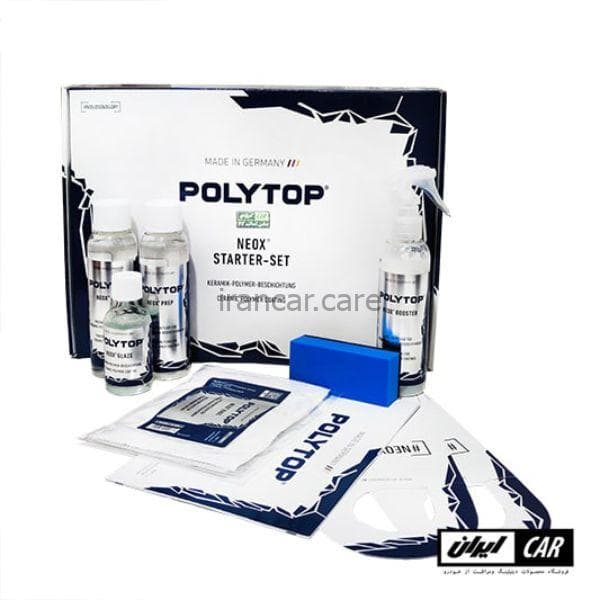 کیت پوشش نانو سرامیکی خودرو پلی تاپ مدل Polytop Neox Ceramic Polymer Coating Starter Kit — تصویر ۱۰