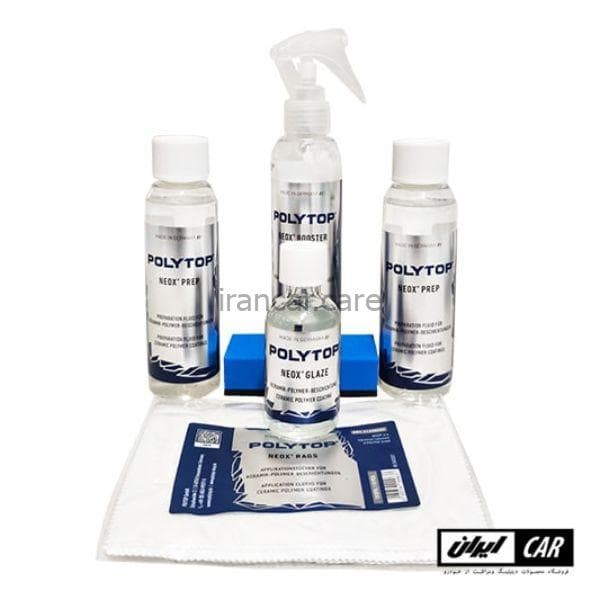 کیت پوشش نانو سرامیکی خودرو پلی تاپ مدل Polytop Neox Ceramic Polymer Coating Starter Kit — تصویر ۴