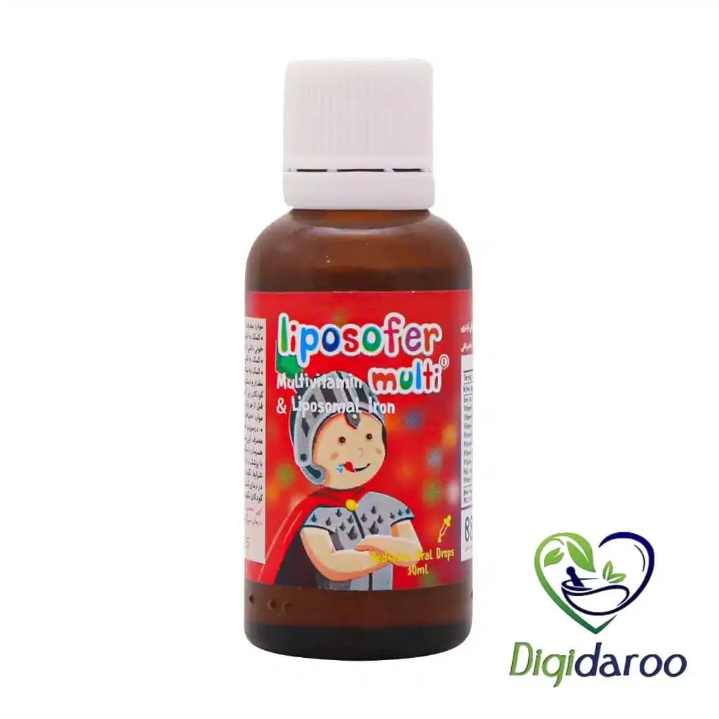 قطره خوراکی آهن لیپوزوفر مولتی بی اس کی 30 میلی لیتری (Liposofer Multi) — تصویر ۷