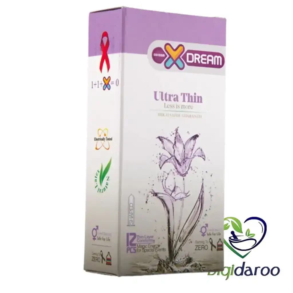 کاندوم بسیار نازک Utra Thin ایکس دریم بسته ۱۲ عددی — تصویر ۲