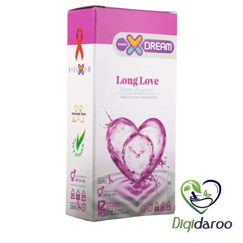 کاندوم لانگ لاو Long Love ایکس دریم بسته ۱۲ عددی — تصویر ۳