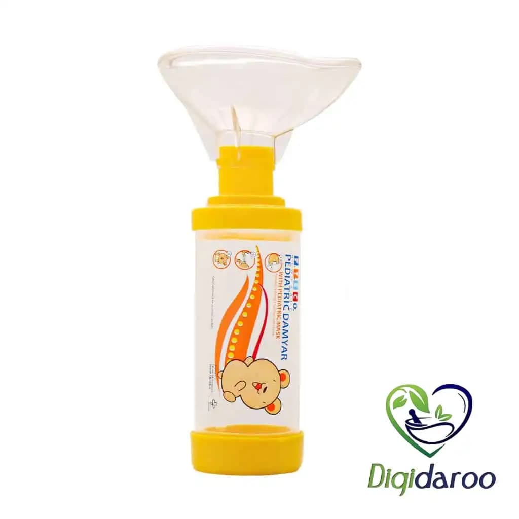 دمیار اطفال با ماسک مخصوص و دریچه یک طرفه فناور طب اسپادانا — تصویر ۳