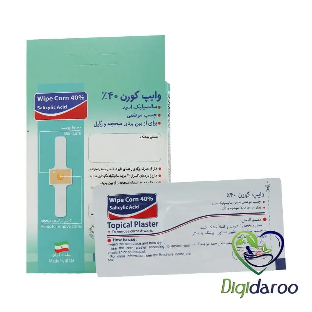 چسب میخچه وایپ کورن 6 عددی — تصویر ۴