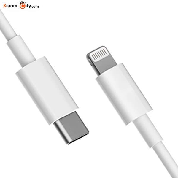 کابل شارژ Type-C به لایتنینگ شیائومی CTL01ZMC — تصویر ۱۲