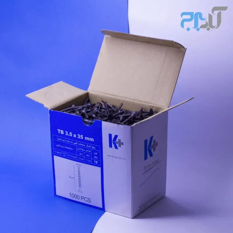 پیچ پنل سرمته 3.5 سانت (TB)کی پلاس – بسته