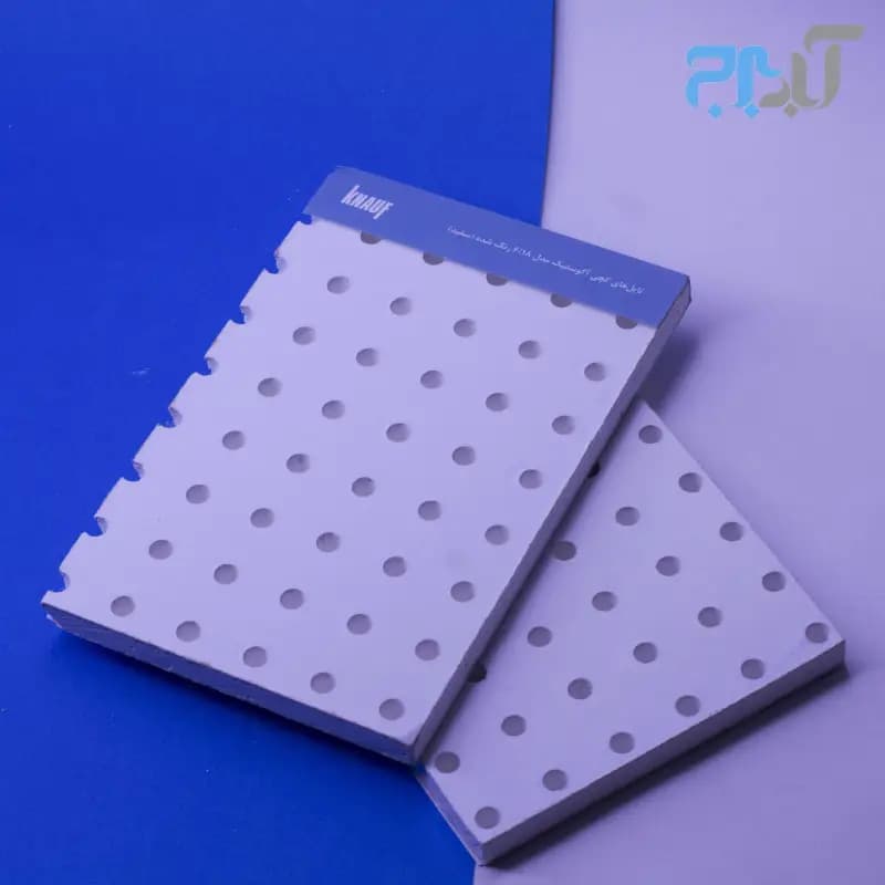 تایل گچی آکوستیک پانچ دایره ای منظم 18-6 روکش PVC(بسته شامل3.6مترمربع) — تصویر ۳
