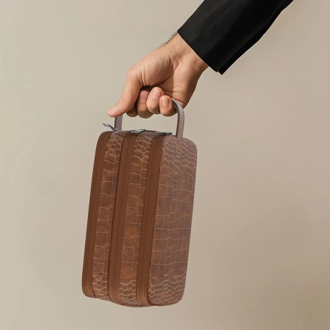 کیف دستی چرمی گرین لاین مدل STALLION CLUTCH — تصویر ۷