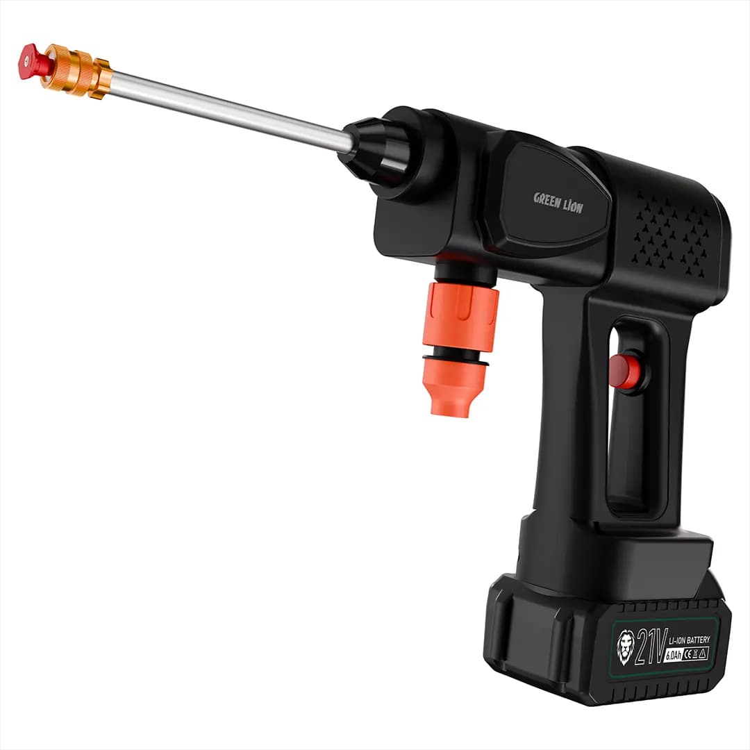 کارواش شارژی 21 وات گرین لاین مدل CORDLESS PRESSURE